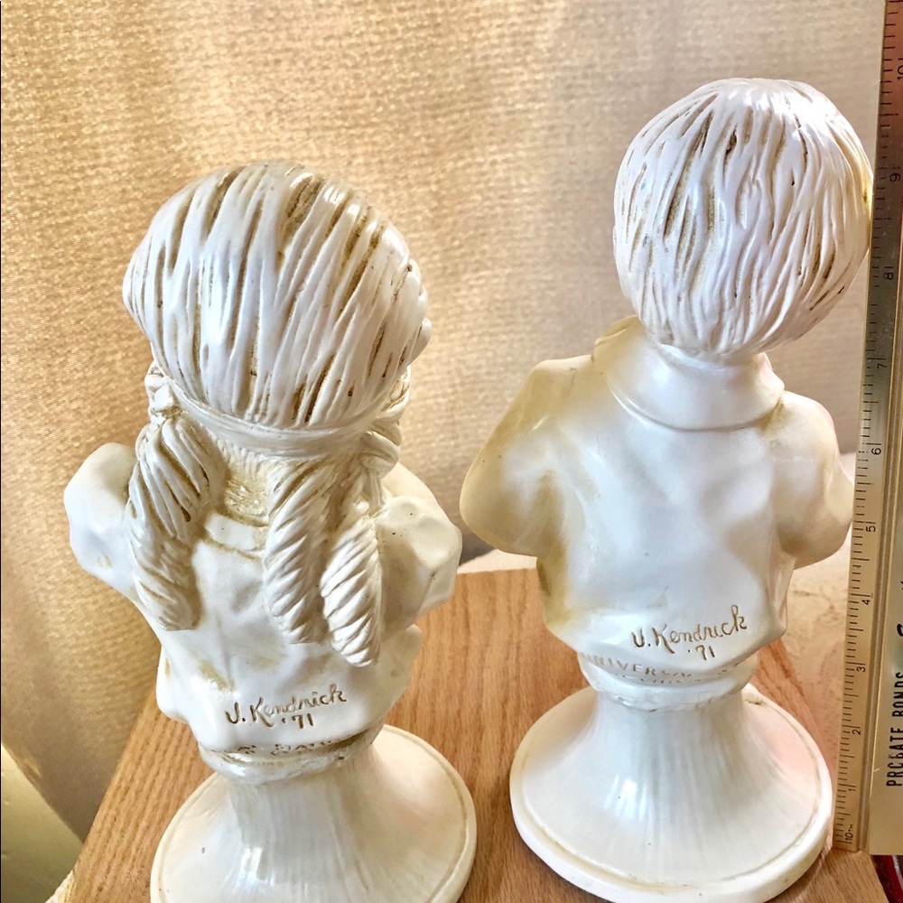 Vintage 1971 Kendrick statues of kids and music - Picture 3 of 7